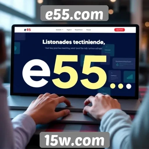 Inovações tecnológicas em e55.com ampliam a experiência do usuário